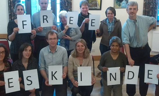 Our May Meeting - taking action for jailed journalist Ekinder Nega