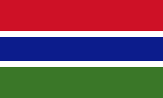 The Gambia Flag 