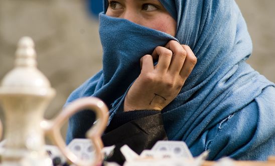Afghan Woman Creative Commons 