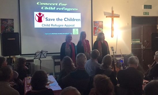 Willand Save the Children Amnesty concert Willand Save the Children Amnesty concert