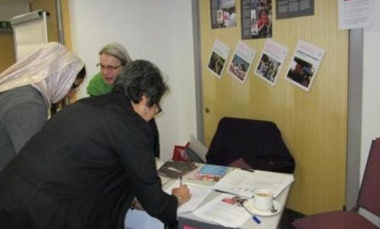 Amnesty stall Amnesty stall