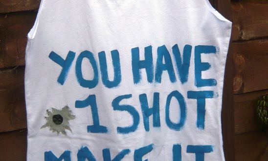 Example of an Amnesty 'bullet-proof' vest Example of an Amnesty 'bullet-proof' vest