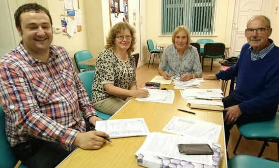 Some members at Nora STreet Community House