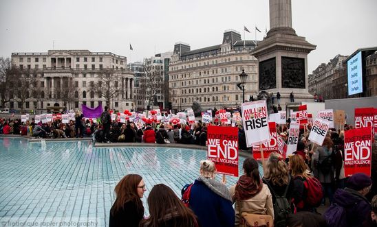 Women Million Rise - London 2013