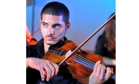 Israeli conscientious objector and viola player Omar Saad 