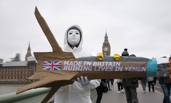 Replica of Paveway IV missile bound for Saudi Arabia Replica of Paveway IV missile bound for Saudi Arabia