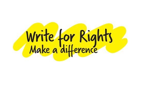 Write for Rights: Make a difference