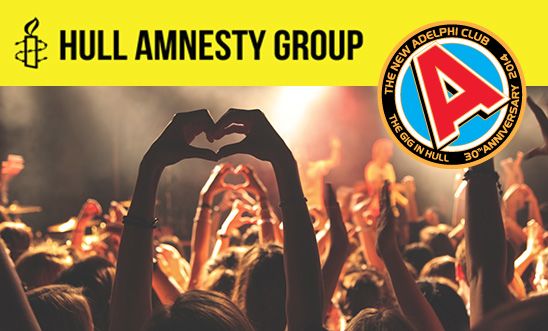 Hull Amnesty at The New Adelphi on Wed 14th October 2015