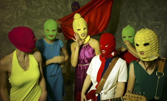 The Pussy Riot band The Pussy Riot band