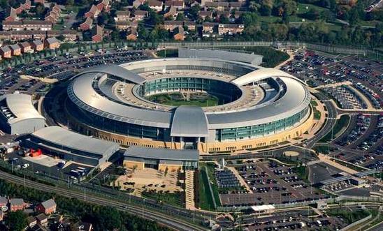 The Government Communications Headquarters (GCHQ) base in Gloucestershire The Government Communications Headquarters (GCHQ) base in Gloucestershire