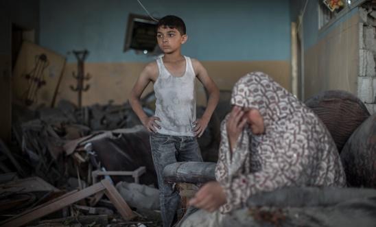 Destruction in Gaza Destruction in Gaza