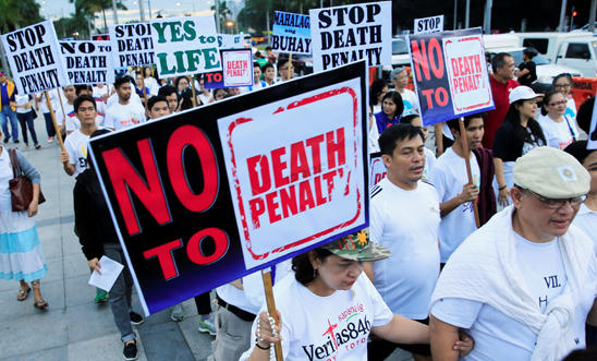 Walk for life protest in Manila, Philippines Walk for life protest in Manila, Philippines