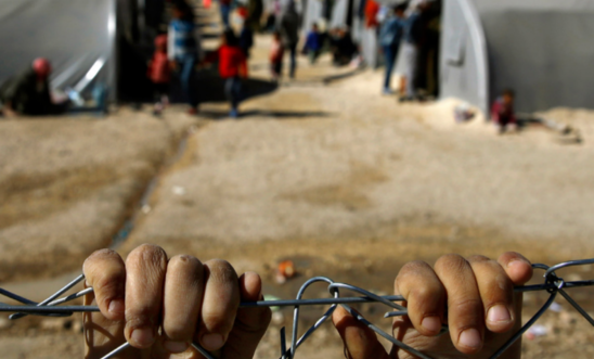 Part of cover of the Amnesty report on refugees: The global refugee crsis, A conspiracy of neglect Part of cover of the Amnesty report on refugees: The global refugee crsis, A conspiracy of neglect