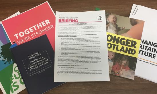 Scottish Manifesto's Scottish Manifesto's