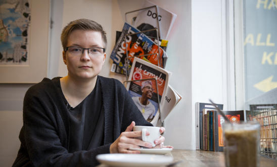 Trans rights activist, Sakris Kupila Trans rights activist, Sakris Kupila