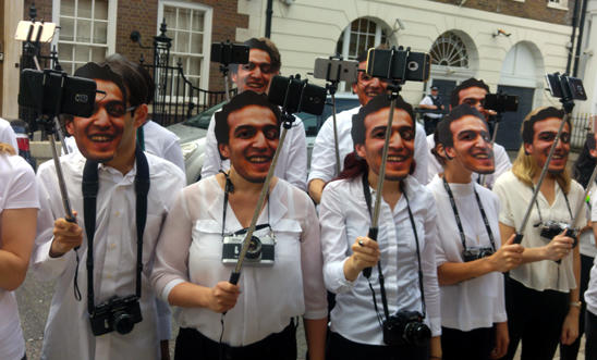 Amnesty activists calling for release of imprisoned photojournalist, Shawkan outside the Egyptian Embassy in London. Amnesty activists calling for release of imprisoned photojournalist, Shawkan outside the Egyptian Embassy in London.