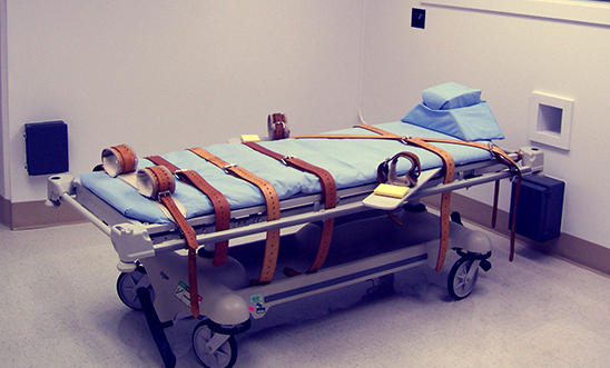 Florida lethal injection gurney Florida lethal injection gurney