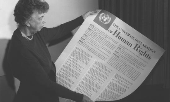 Eleanor Roosevelt and the United Nations Universal Declaration of Human Rights Eleanor Roosevelt and the United Nations Universal Declaration of Human Rights