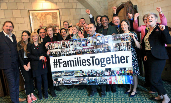 Good news! #FamiliesTogether Good news! #FamiliesTogether