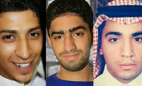 Three of the 14 men due to be executed Three of the 14 men due to be executed