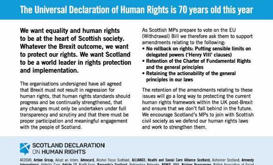 human rights and Brexit human rights and Brexit