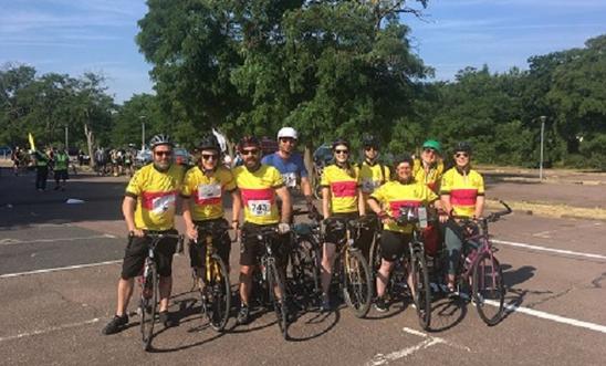 Team Amnesty cyclists ready to tackle the London to Cambridge Challenge! Team Amnesty cyclists ready to tackle the London to Cambridge Challenge!