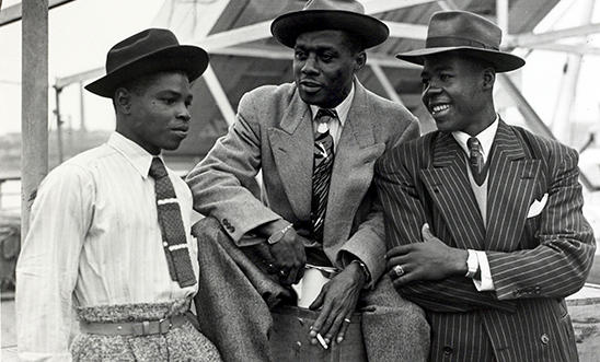 Three men from the Windrush generation Three men from the Windrush generation