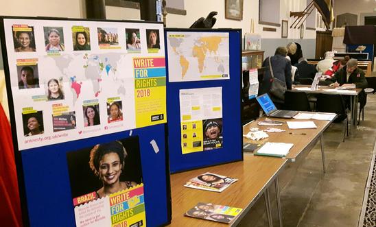 Write for Rights Banbury 2018 Write for Rights Banbury 2018