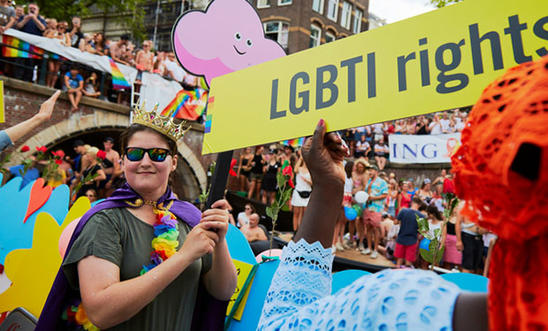 Vitalina Koval, LGBTI activist in the Ukraine Vitalina Koval, LGBTI activist in the Ukraine