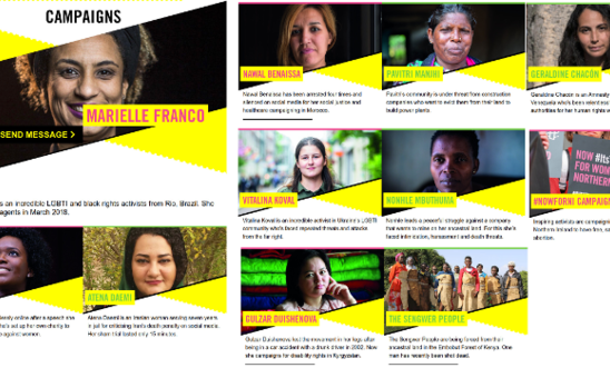Cases in the Write for Rights Campaign Cases in the Write for Rights Campaign