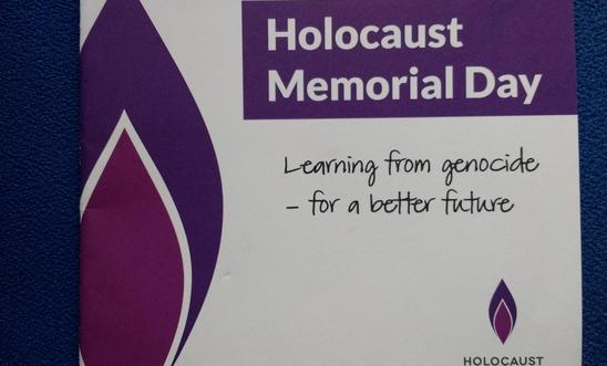 Holocaust Memorial Day leaflet Holocaust Memorial Day leaflet