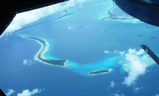 Diego Garcia from the air Diego Garcia from the air