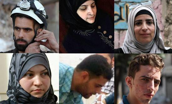 Some of the civilians left in Eastern Aleppo Some of the civilians left in Eastern Aleppo