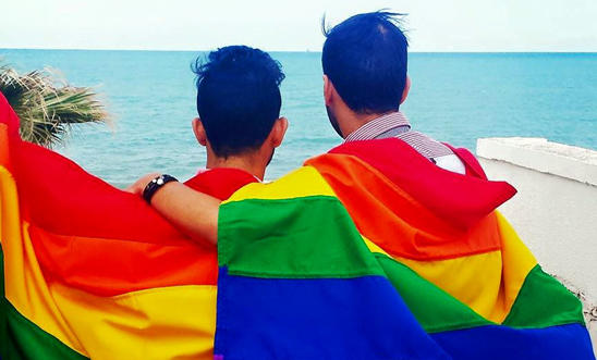LGBTI rights activists in Tunisia. Image courtesy of Shams. LGBTI rights activists in Tunisia. Image courtesy of Shams.