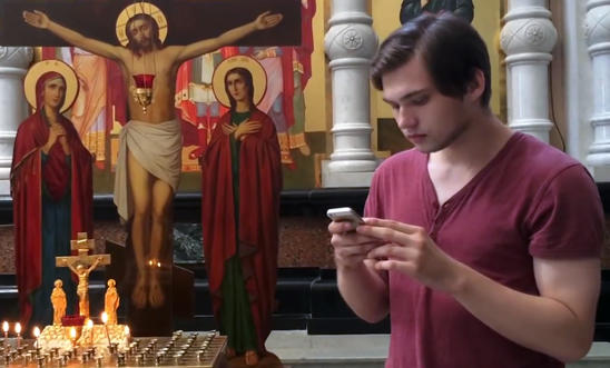 Ruslan Sokolovsky playing Pokemon Go Ruslan Sokolovsky playing Pokemon Go