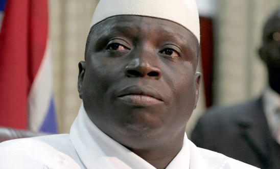 Gambian President Yahya Jammeh Gambian President Yahya Jammeh