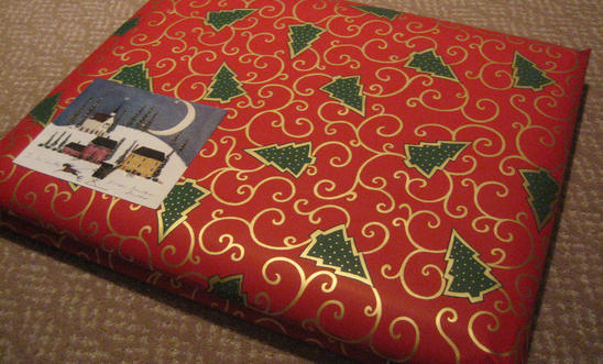 Photo of book wrapped; photo taken by Ben Garney Photo of book wrapped; photo taken by Ben Garney