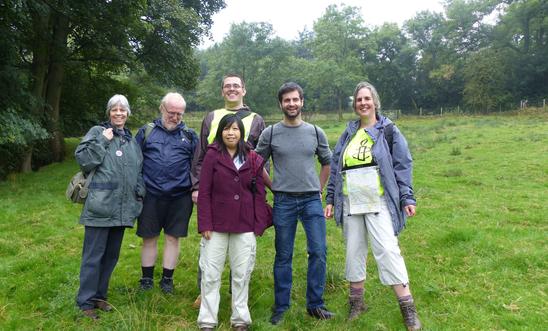 Amnesty Sheffield walkers in 2014 Amnesty Sheffield walkers in 2014