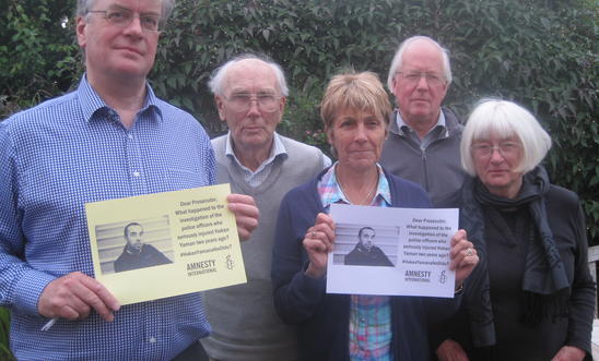 Demanding justice for Hakan Yaman Demanding justice for Hakan Yaman