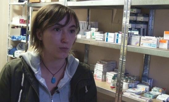 Hanna, a survivor of torture in Ukraine. Hanna, a survivor of torture in Ukraine.