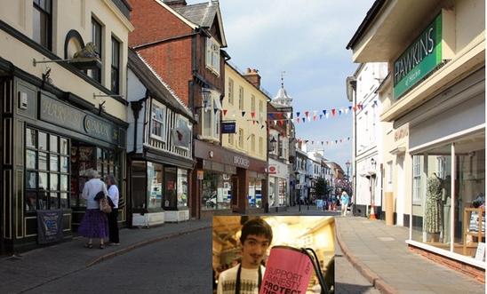 Bucklersbury, Hitchin, AI Street Collection Bucklersbury, Hitchin, AI Street Collection