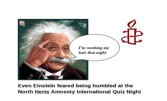 Part of poster for North Herts Amnety International Quiz Night (Oct 2012). Part of poster for North Herts Amnety International Quiz Night (Oct 2012).