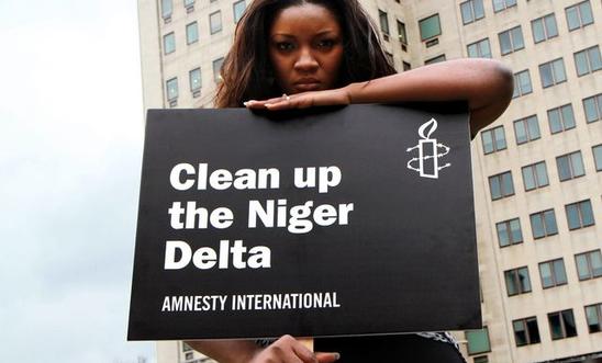 Omotola Jalade Ekeinde supports Amnesty's call to clean up the Niger Delta Omotola Jalade Ekeinde supports Amnesty's call to clean up the Niger Delta
