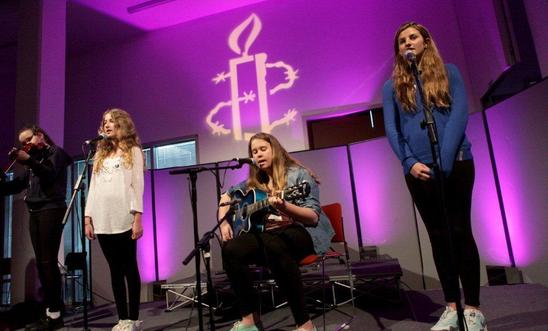 Queenswood Girls performing at 2014 Youth Awards Queenswood Girls performing at 2014 Youth Awards