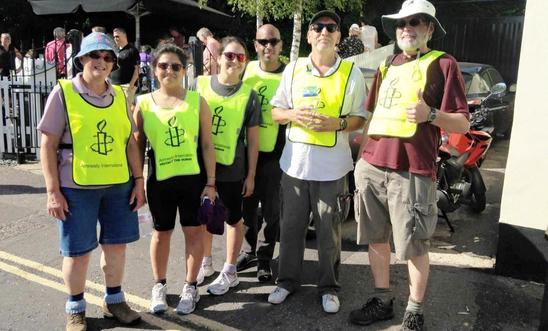 At the finishing line - minus Martin who's taking the photo At the finishing line - minus Martin who's taking the photo