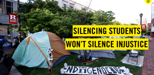silencing students won't silence injustice