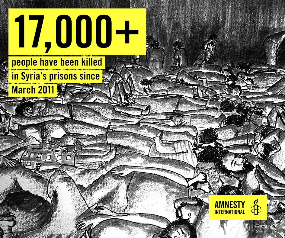The Horror Of Syria S Torture Prisons Amnesty International Uk