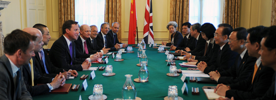 UK-China Summit 2011, via UK Cabinet Office on flickr, used under Creative Commons license