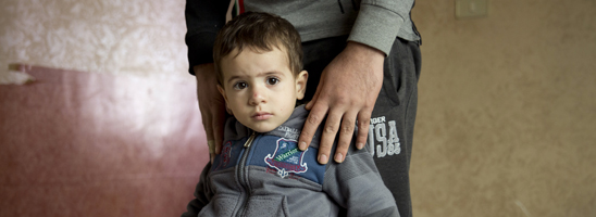 Syrian refugee child in Jordan  © Amnesty International (Richard Burton) 