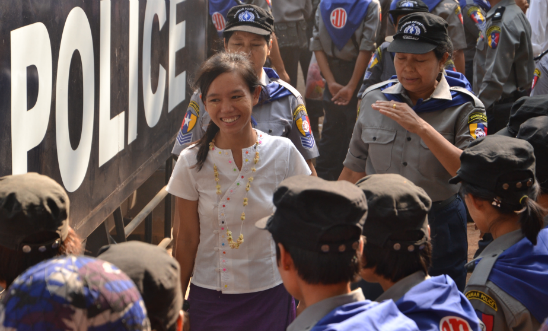 Phyoe Phyoe Aung, who featured in Write for Rights 2015